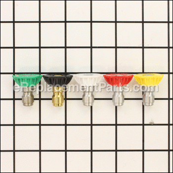 5 piece Kit Nozzle 3.25 QC 0 - D25573:Porter Cable