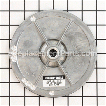 Sponge Pad, Aluminum Backing Plate - A24436:Porter Cable