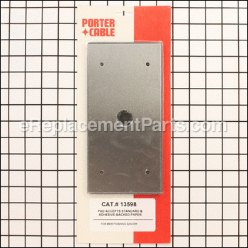 Sander Pad (foam, Accepts Adhe - 895035:Porter Cable