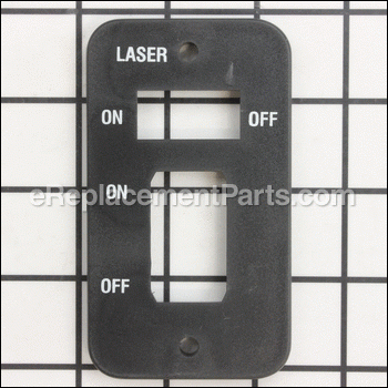 Switch Cover - 5140078-04:Porter Cable