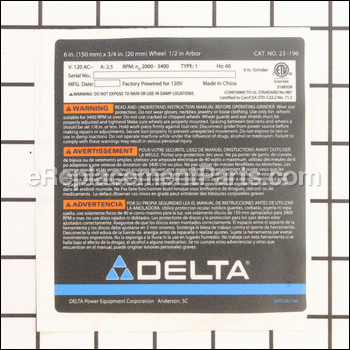Label - DPEC002336:Delta