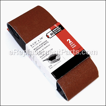 Sandpaper Belts, 2-pack (80 Gr - 712400802:Porter Cable