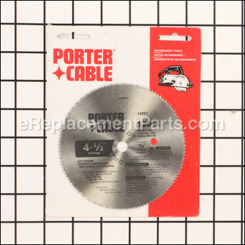 4-1/2 Tcg 3/8 Arbor 120 Toot - 12057:Porter Cable