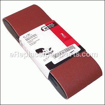 Sandpaper Belts - 2 Pack, 80 Grit, 4 - 714400802:Porter Cable
