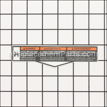 Label - N008799:Porter Cable