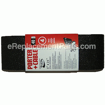 Sandpaper Belts - 5 Pack, 50 G - 713110505:Porter Cable