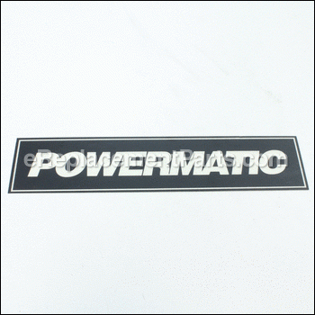 Name Plate - 6296149:Powermatic