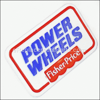 Pw Emblem - 00801-1518:Power Wheels