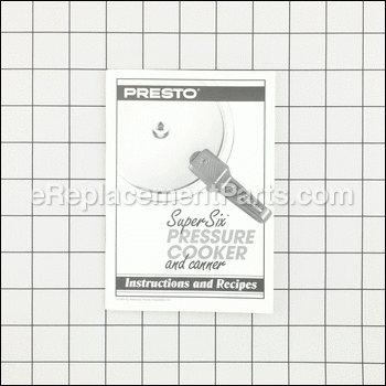 Pressure Cooker Instruction/re - 59877:Presto