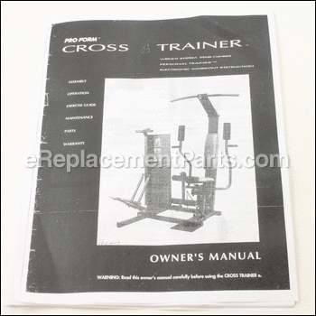 Owner'S Manual - 114409:ProForm
