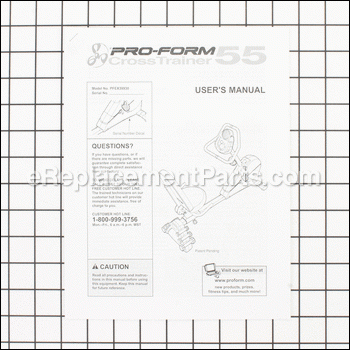User'S Manual-Pfex39930 - 198386:ProForm