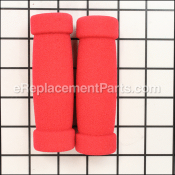 Foam Handlebar Grips - Red, Se - 134320-RD:Razor