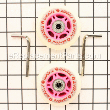 76mm (abec-5) Wheels - Pink - 35055061:Razor