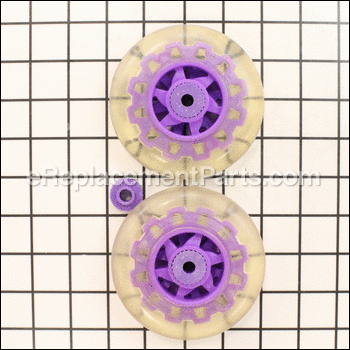 98mm Wheels-purple, Set Of 2 - W13015061058:Razor