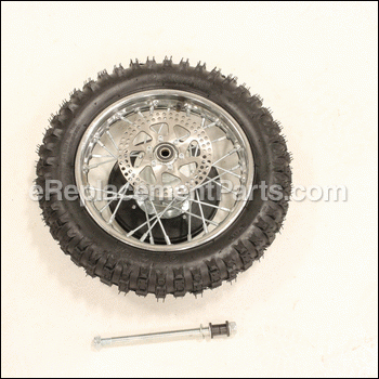 Rear Wheel Complete - W15128190048:Razor