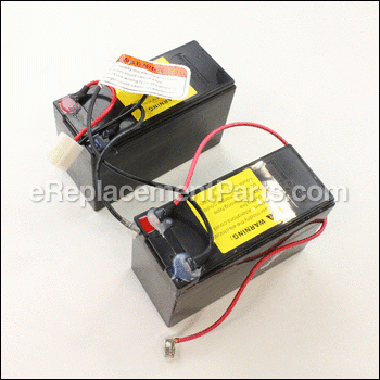 Battery, 2-12v/7ah Single Conn - W13112430185:Razor