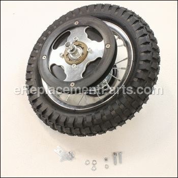 Rear Wheel Complete - W15128040188:Razor