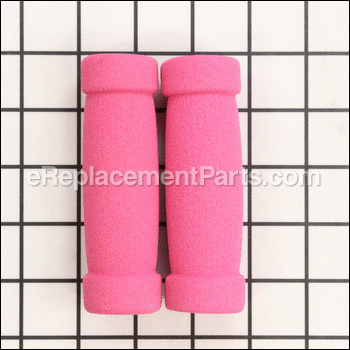 Foam Handlebar Grips - Pink, S - 134320-PK:Razor