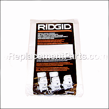 Disposable Filter Bags - 23743:Ridgid