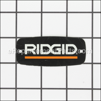 Ridgid Plate Label - 828962:Ridgid
