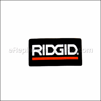Trigger Handle Logo Label - 940726009:Ridgid