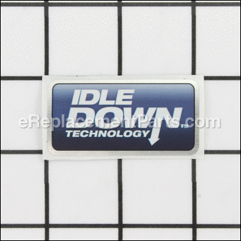 Idle Down Label - 940639008:Ridgid
