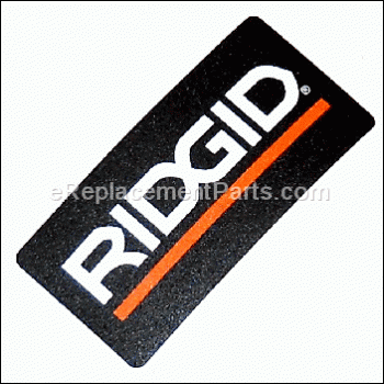 Logo Plate - 940304575:Ridgid