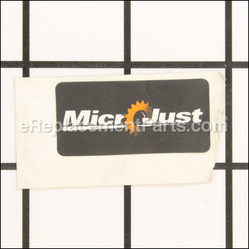 Label-Micro-Adjustment - 089037004909:Ridgid