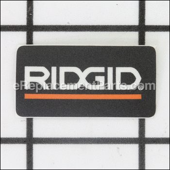 Logo Plate. - 940242006:Ridgid
