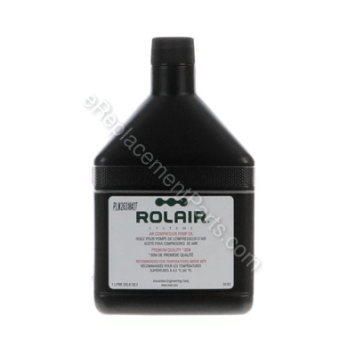 30 W Non Detergent Compressor - OILCOMP30W34C:Rolair