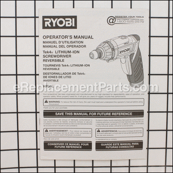 Manual Operators Hp53l - 987000982:Ryobi