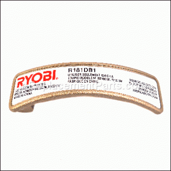 Lock Lever W/info Plate - 200248005:Ryobi