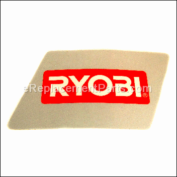 Logo Plate, Left Housing - RY41002-8:Ryobi