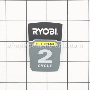 Logo Label (front) - 940627041:Ryobi