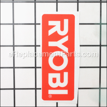 Logo Plate (upper Guard) - 089100100905:Ryobi