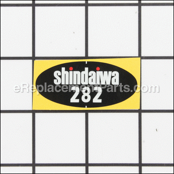 Shindaiwa 282 Label - X504002100:Shindaiwa