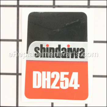 Label, Dh254 - X504006000:Shindaiwa