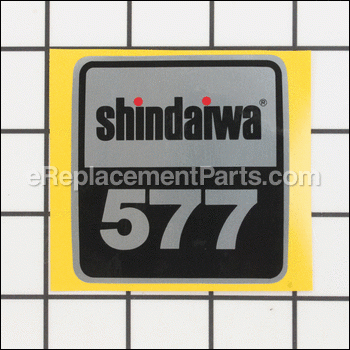 Name Plate - 22175-92180:Shindaiwa