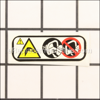 Handle Caution Label - X505000290:Shindaiwa