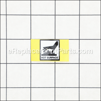 Label, Caution - Hot - X505002780:Shindaiwa
