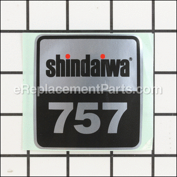 Name Plate - X504004410:Shindaiwa