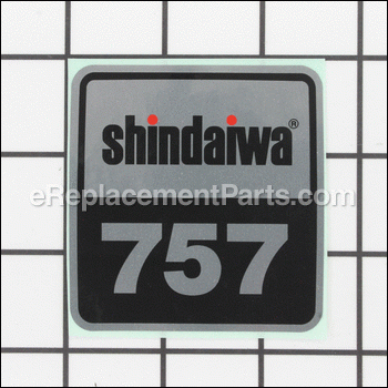 Name Plate - X504004410:Shindaiwa
