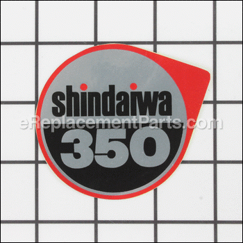 Label, Name Plate B - 72116-76120:Shindaiwa