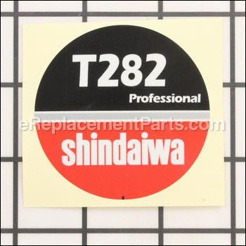 T282 Id Label - X504002110:Shindaiwa