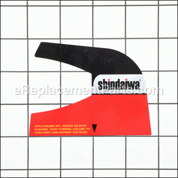 Label-caution - X505003501:Shindaiwa