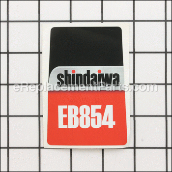 Label, Shindaiwa Eb854 - X543002771:Shindaiwa