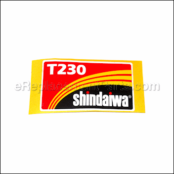 Label, Replaces 70140-32120 - X504001710:Shindaiwa