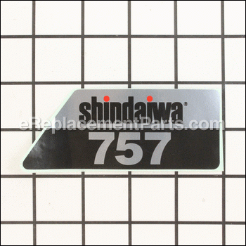 Name Plate - X504004400:Shindaiwa