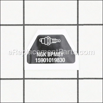 Label - Spark Plug - Bpm8y - X532005130:Shindaiwa