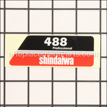Name Plate C - X504004240:Shindaiwa